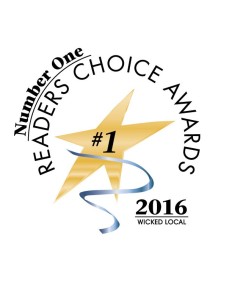 Readers Choice Award for 2016 by Wicked Local