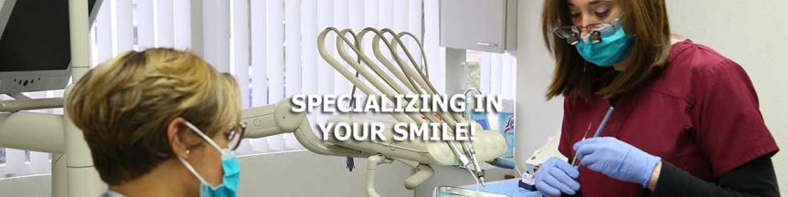 Dr. Lazowski specializes in your smile.