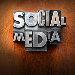 social media sign